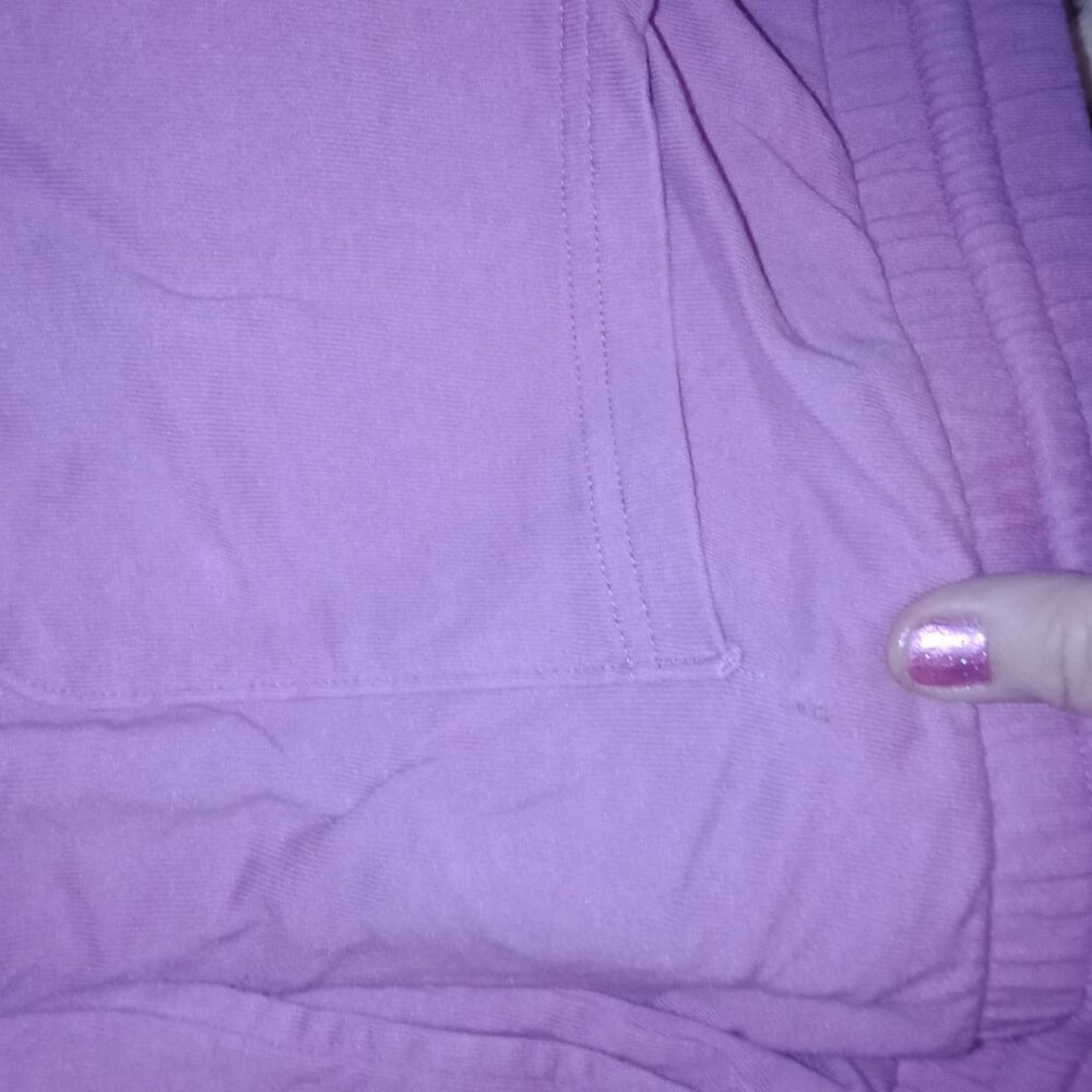 Lot of 2 Terra & Sky Loose Fit Cropped Capri Sweatpants Plus Size 3X (24W/26W) - Picture 8 of 15